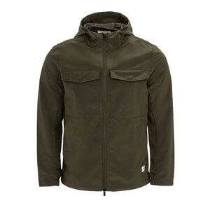 Firetrap Mens Windproof Reflective Jacket / Khaki Green